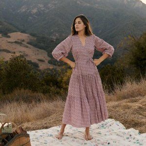 Christy Dawn Noah Dress in Thulian Anemone XS